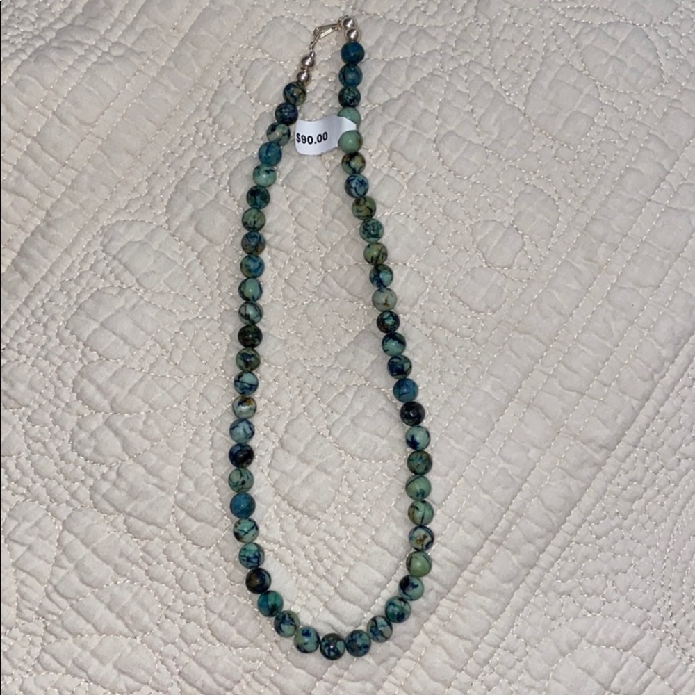 Turquoise Beaded Necklace